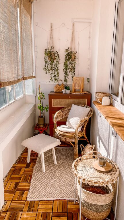 Ideas para renovar un balcón pequeño y hacerlo acogedor